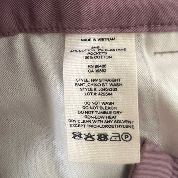 Theory Light Purple Crop Slacks 4 - Picture 7 of 7